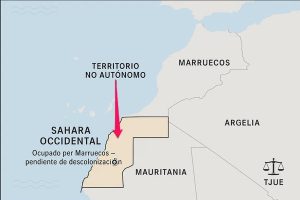 mapa-sahara-300x200 Sahara Occidental: el Derecho cede de nuevo a la fuerza y ante los intereses
