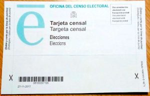 tarjeta-censal-elecciones-300x193 Ley de nietos: nacionalidad, censo electoral y polémica judicial